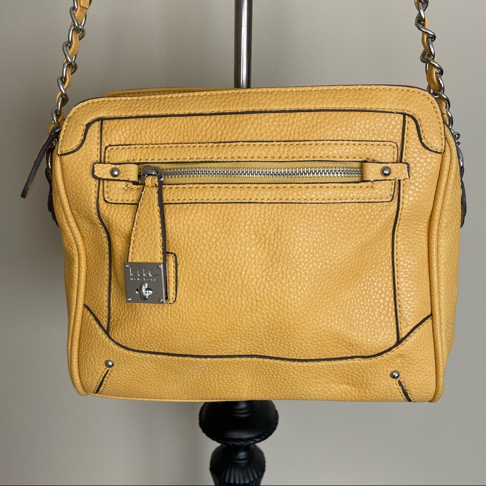 Nicole Miller Crossbody Purse Yellow